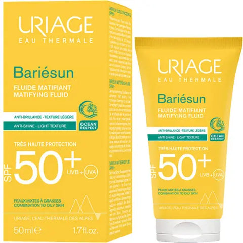 Bariésun fluide matifiant spf50+ 50 ml URIAGE - Barbie.tn