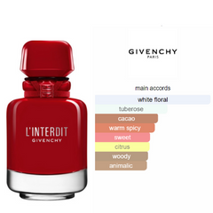 Givenchy rouge   - Extrait de Parfum pour femme BEAUTICA