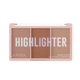 Palette highlighter 3en1 _lafera - Barbie.tn