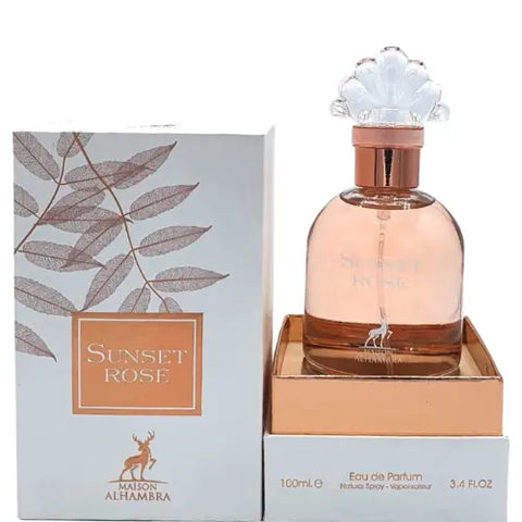 SUNSET ROSE eau de parfum 100ml pour femme _ALHAMBRA - Barbie.tn