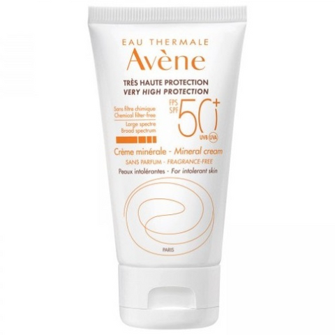 2 ECRANS AVENE ECRAN CREME MINERAL SPF 50+ 50 ML