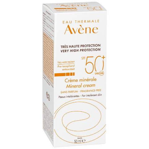 2 ECRANS AVENE ECRAN CREME MINERAL SPF 50+ 50 ML