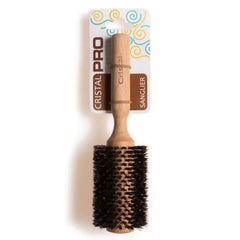 Cristal Brosse à cheveux sanglier pour séchoir/brushing - Grand modèle -beautica