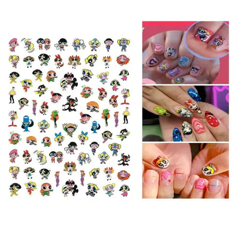 nail art sticker fashion and professional DOLL164 - Barbie.tn