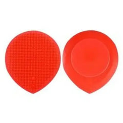 ponge gommage silicone pour visage - ROUGE - Beautica.tn