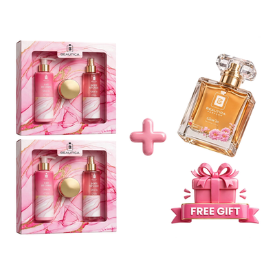 2 Coffrets Glow’in + Parfum Beautica 30 ml Gratuit